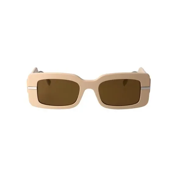 New! Fendi FE40133I 57E Fendigraphy Beige LogoArm  Sunglasses Authentic - Picture 10 of 12